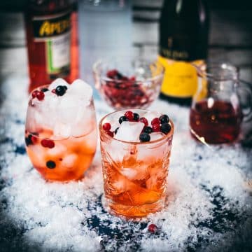 Christmas Aperol Spritz