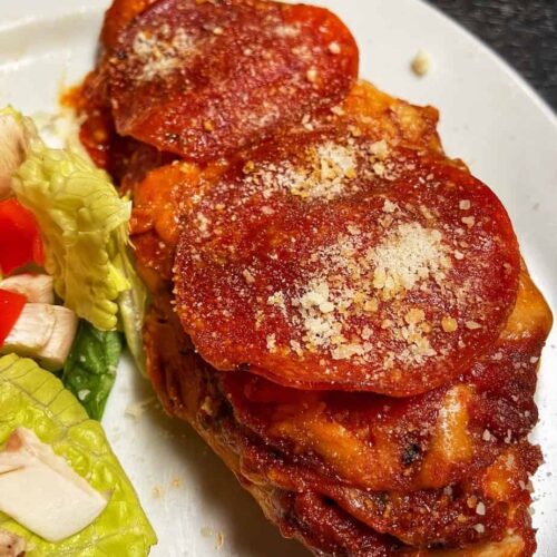 Crockpot Chicken Pizza