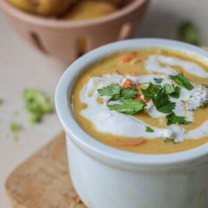 Vegan Broccoli Cheese Soup