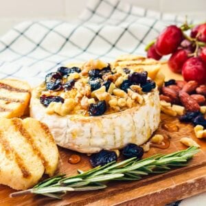 Baked Brie with Hot Honey