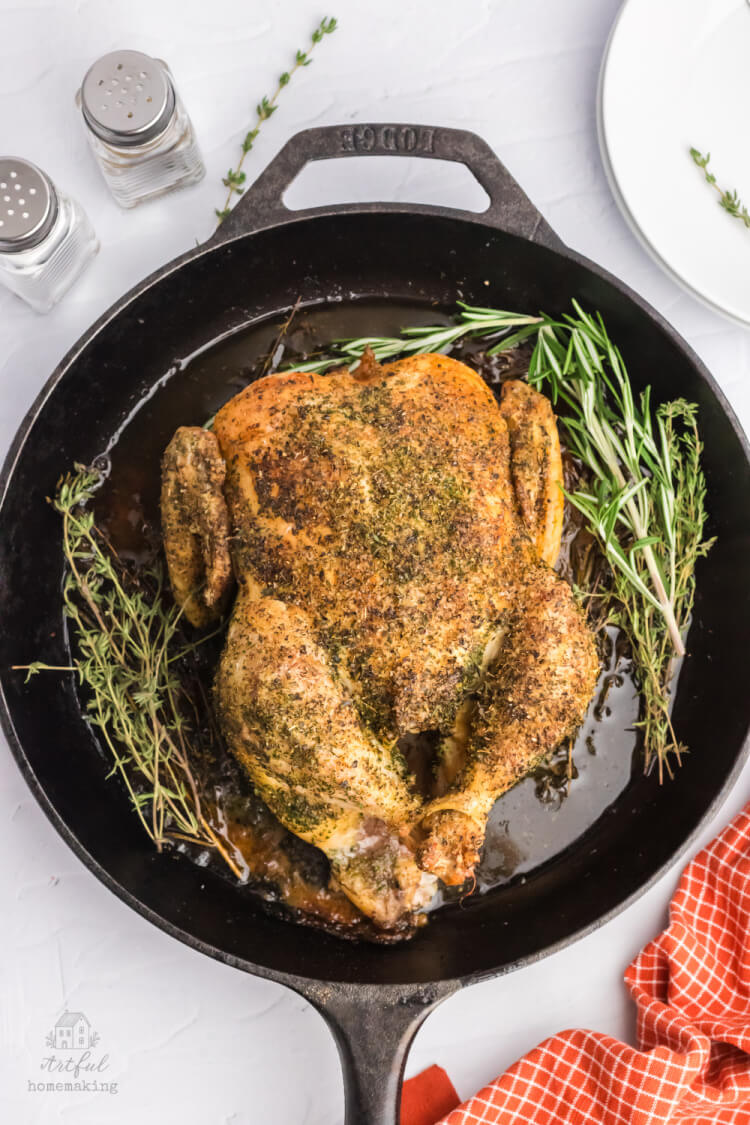 Easy Roasted Chicken