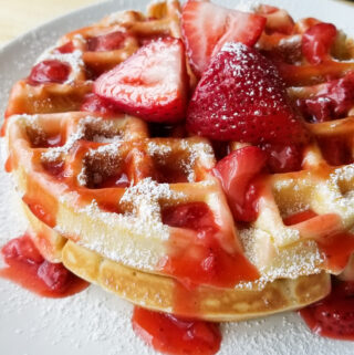 Homemade Belgian Waffles