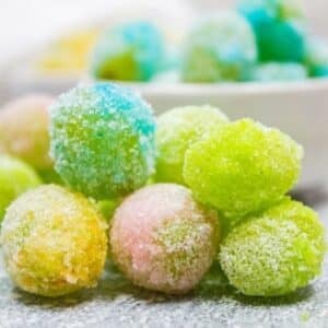 Jello Grapes (Colorful Candy Grapes)