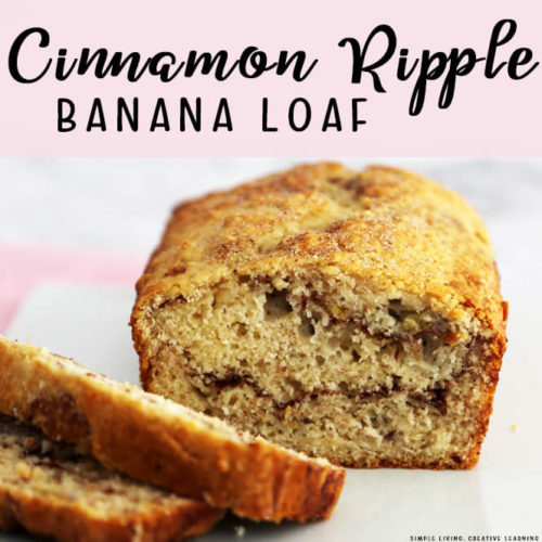 Cinnamon Ripple Banana Loaf