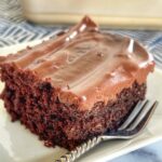 Chocolate Snack Cake with Sour Cream Frosting
