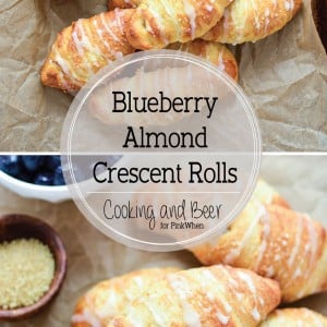 Blueberry Almond Crescent Rolls