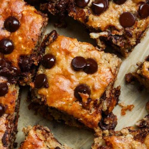 Banana Bread Bars