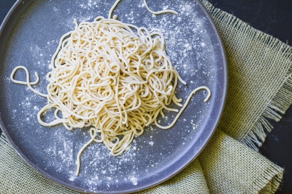 Easy Chinese Lye Noodles