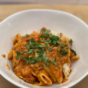 Garlic Lovers Baked Ziti
