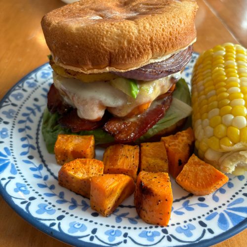 Grilled Pineapple & Chicken Teriyaki Sandwiches
