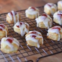 Easy Strawberry Cheese Danish Pastry Bites