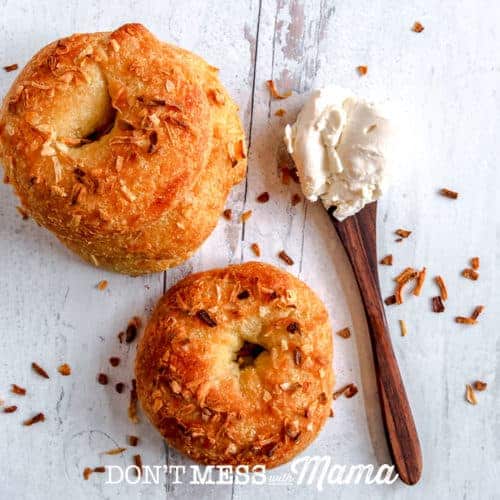 Keto Low Carb Onion Bagels