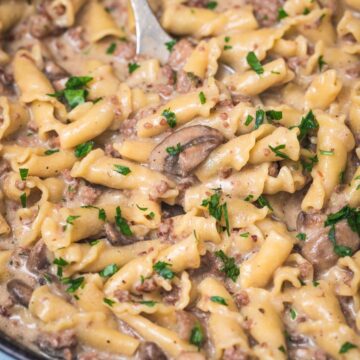 Easy Beef Stroganoff