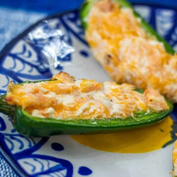 Smoked Salmon Jalapeño Poppers