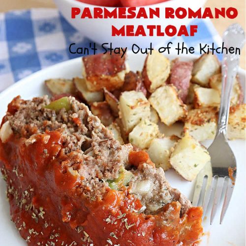 Parmesan Romano Meatloaf