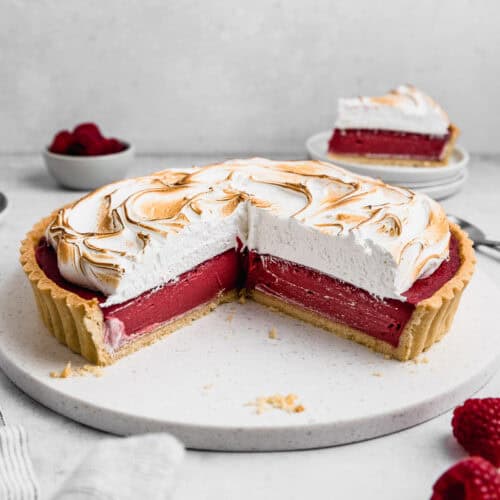 Raspberry Meringue Pie