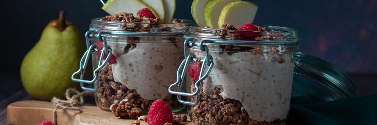 Caramelized Pear Overnight Oats
