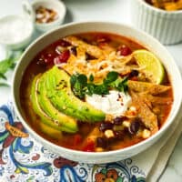 Instant Pot Chicken Tortilla Soup