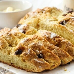Railway Cake (aka Spotted Dog Irish Bread Recipe)