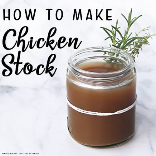 Homemade Chicken Stock
