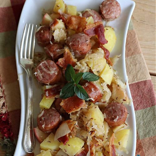Sauerkraut and Sausage