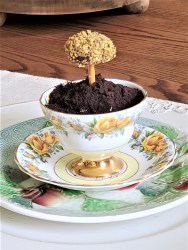 Easy No Bake Chocolate Oreo Cookie Dirt Recipe Card