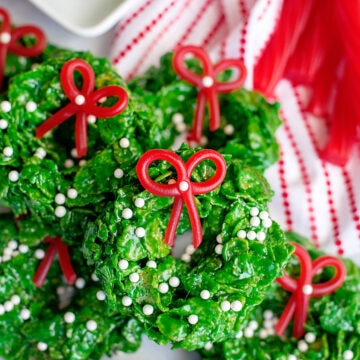 Christmas Cornflake Wreaths Cookies