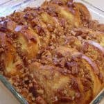 Baked French Toast Casserole with Praline Topping