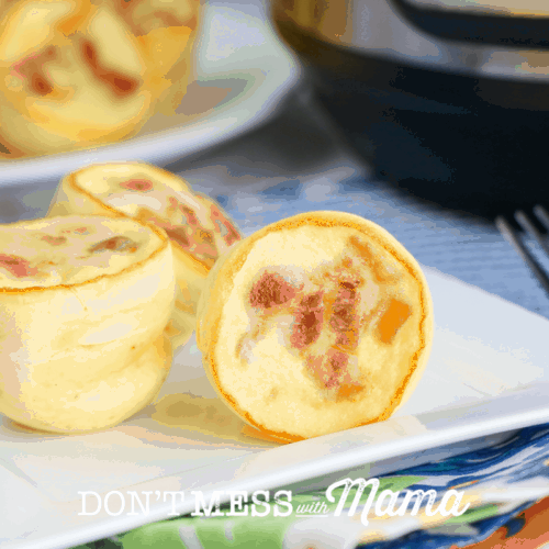 Instant Pot Bacon Gruyere Egg Bites