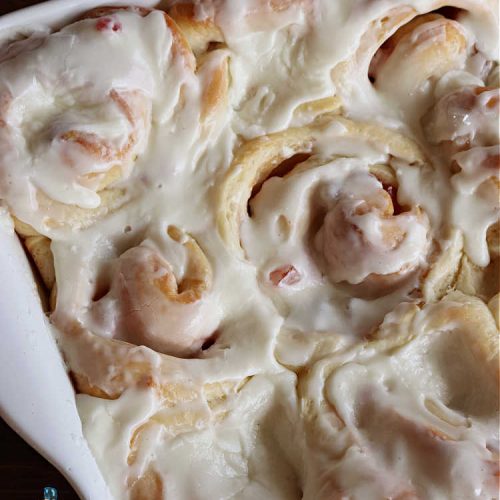 Cherry Pineapple Sweet Rolls