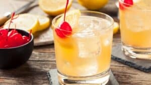 Whiskey Sour Cocktail