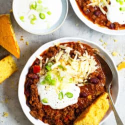 Real Texas Chili (with slow cooker + Instant Pot options)