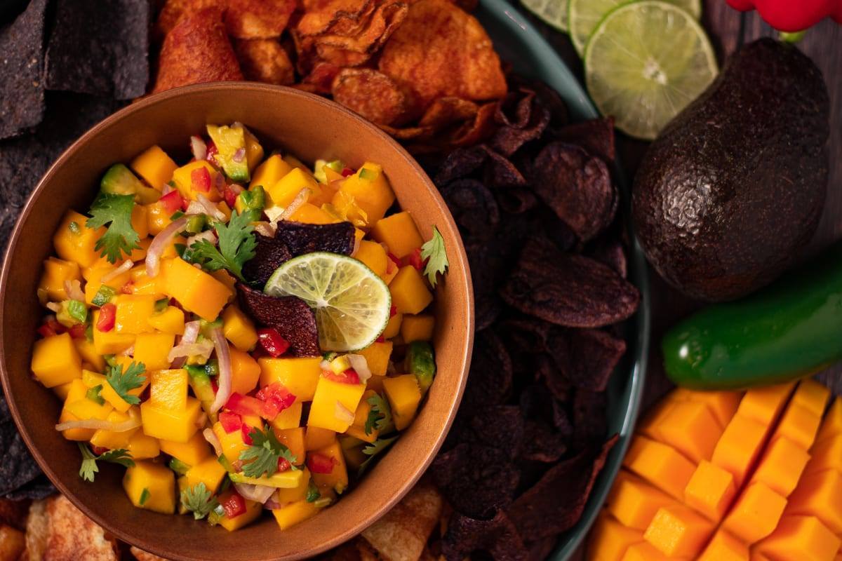 Easy, 5 Minute Mango Salsa
