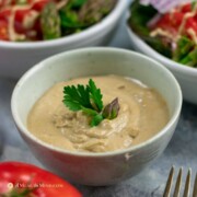 Tahini-Garlic Dressing: 7-Ingredients