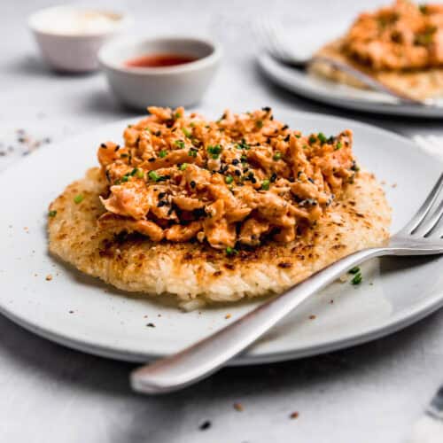 Crispy Rice with Salmon