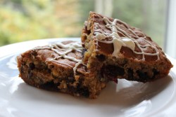 Cranberry Pistachio Cookie Bar