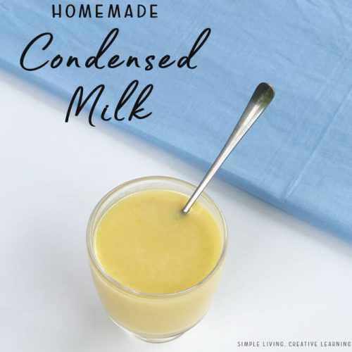 Homemade Condensed Milk