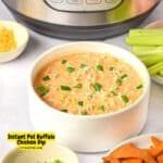 Instant Pot Buffalo Chicken Dip