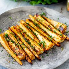 Spiced Roasted Parsnips