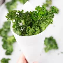 Crispy Baked Kale Chips Recipe