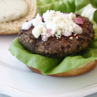 The Best Black Bean Quinoa Burger
