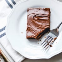 Chocolate Brownies with Hershey’s Syrup