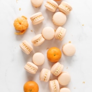 Mandarin Orange Macarons