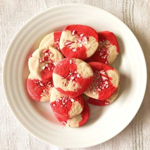 Gluten Free Candy Cane Cookies
