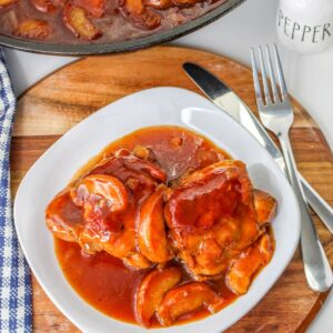 Crown Peach Whiskey Chicken Recipe