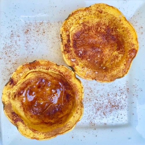Sweet and Savory Baked Winter Squash