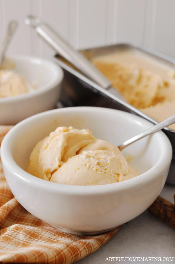 Pumpkin Ice Cream Recipe