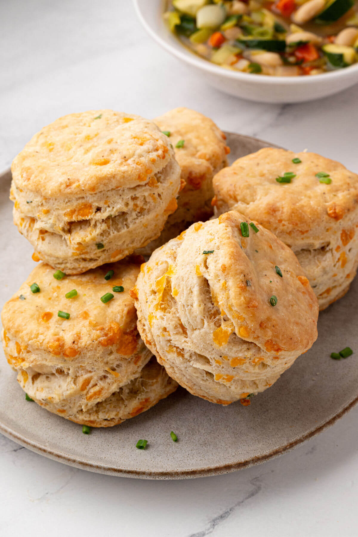 Sourdough Cheddar Biscuits