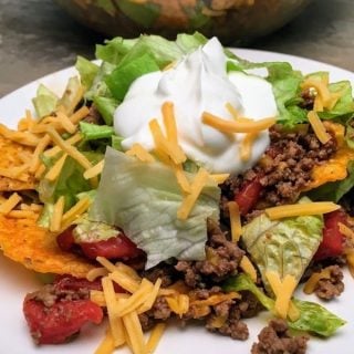 Easy Dorito Taco Salad