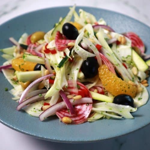 Rainbow Winter Salad
